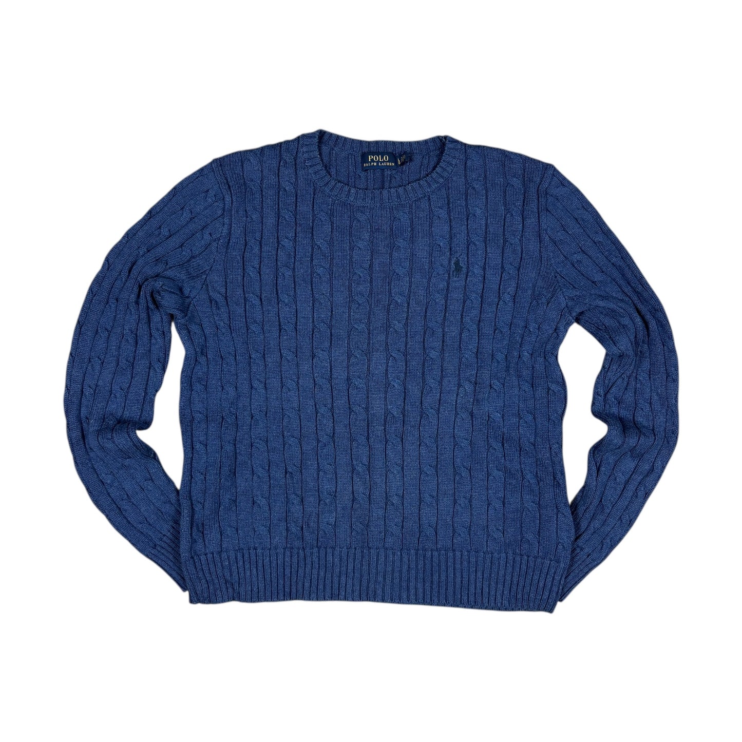 Vintage Polo Ralph Lauren Cable Knit Sweater (wmns L)