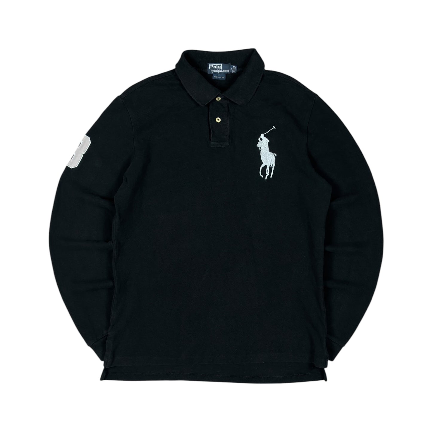 Vintage Ralph Lauren long-sleeved Poloshirt (M)