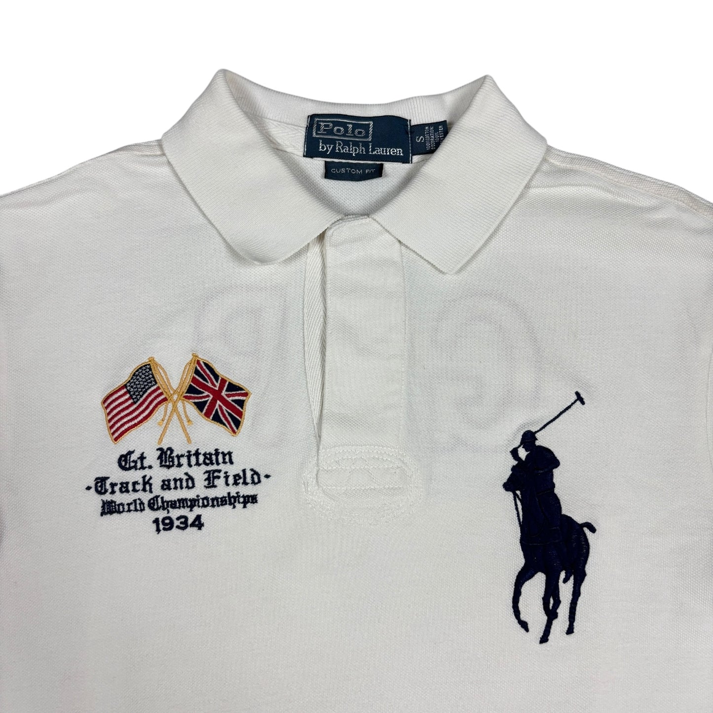 Vintage Ralph Lauren Poloshirt Great Britain (S)