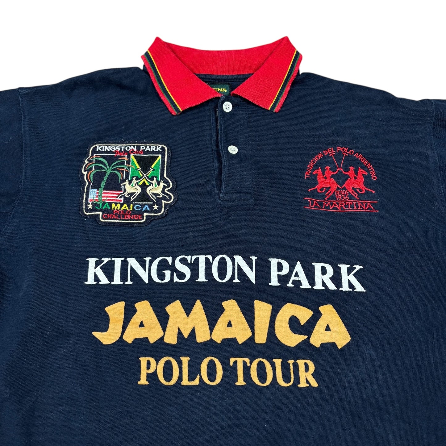 Vintage La Martina Jamaica Polohemd (L)