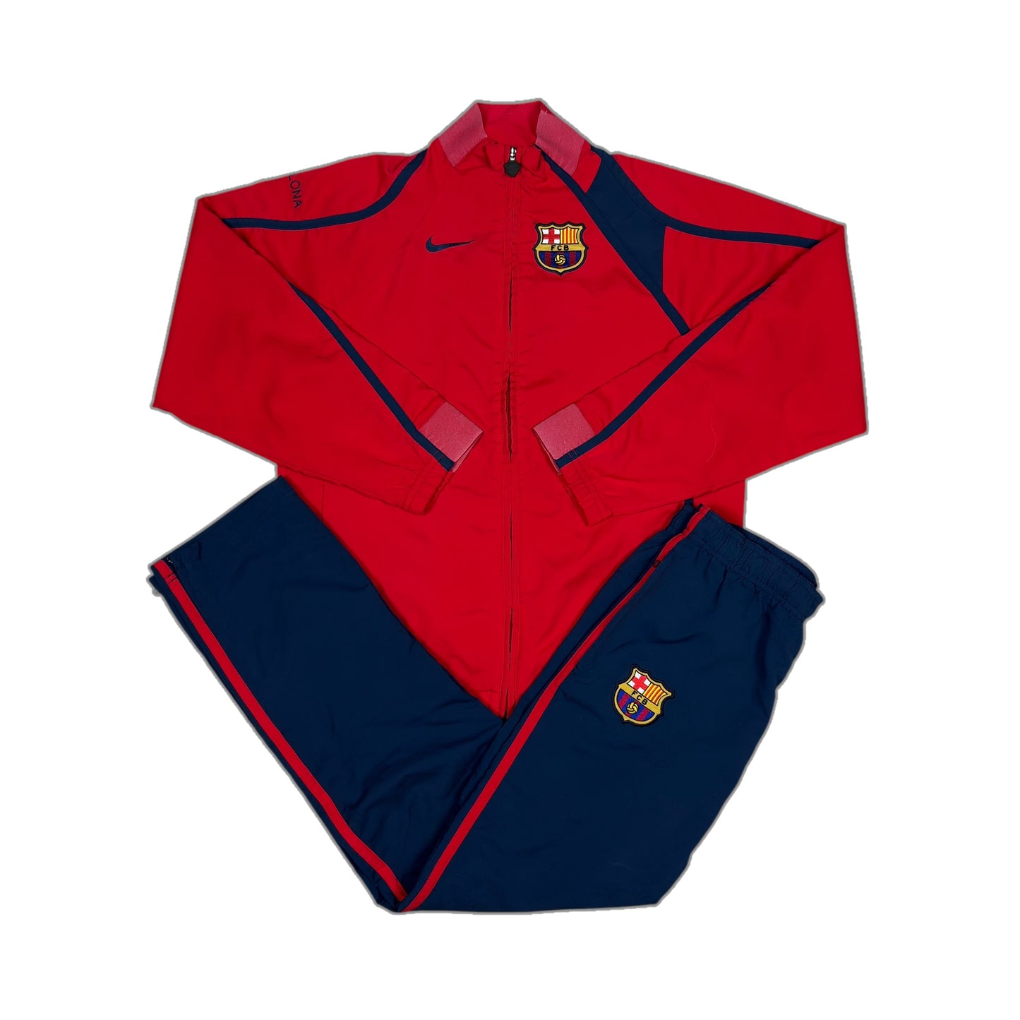 Vintage Nike x FC Barcelona Tracksuit (XS)