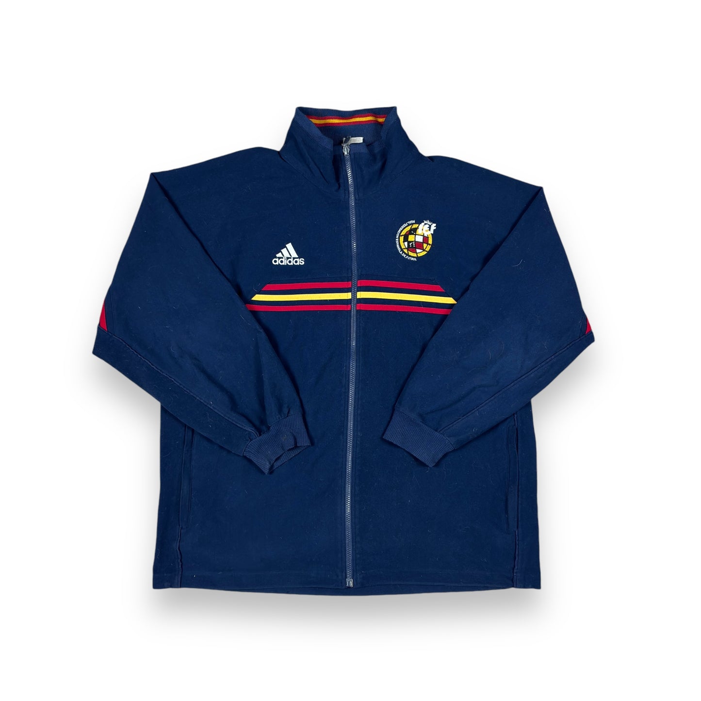 Vintage Adidas x Spain fleece track jacket (XL)