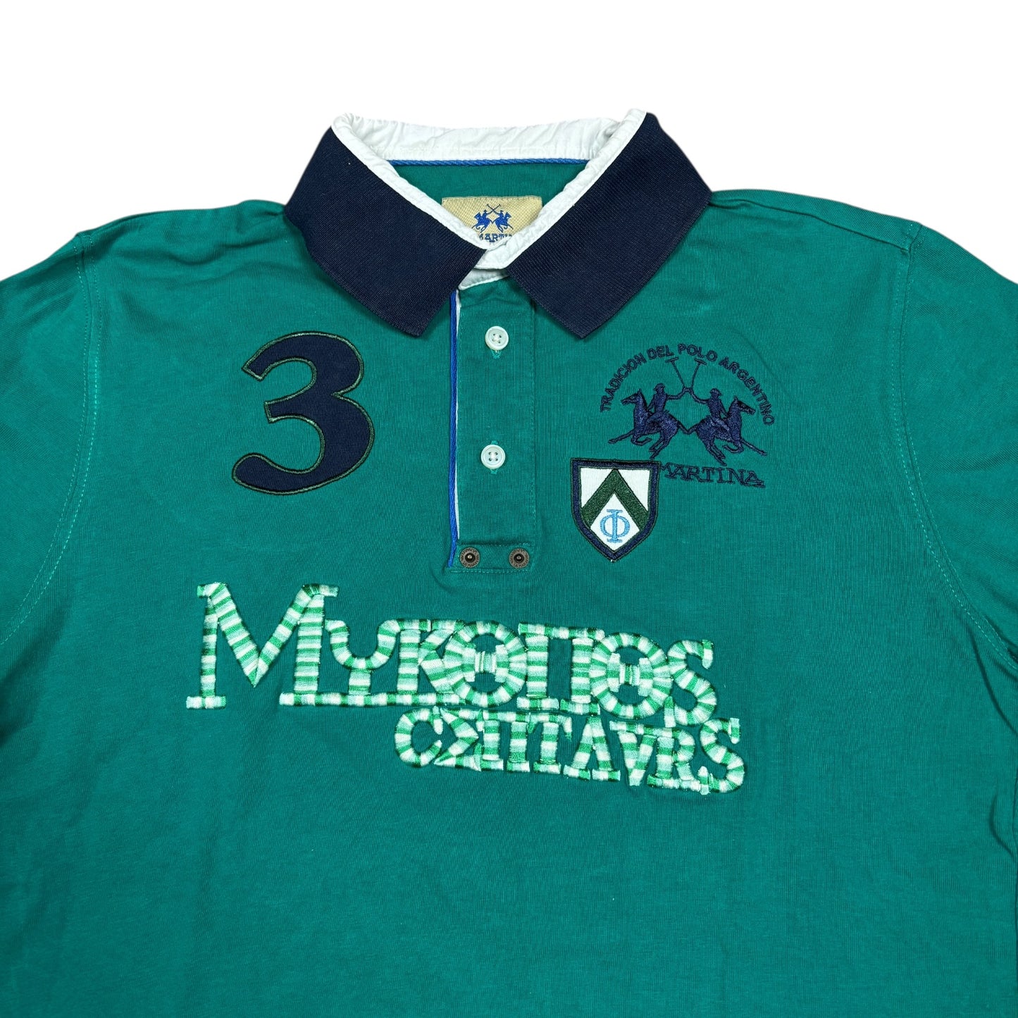 Vintage La Martina Poloshirt Mykonos (S)