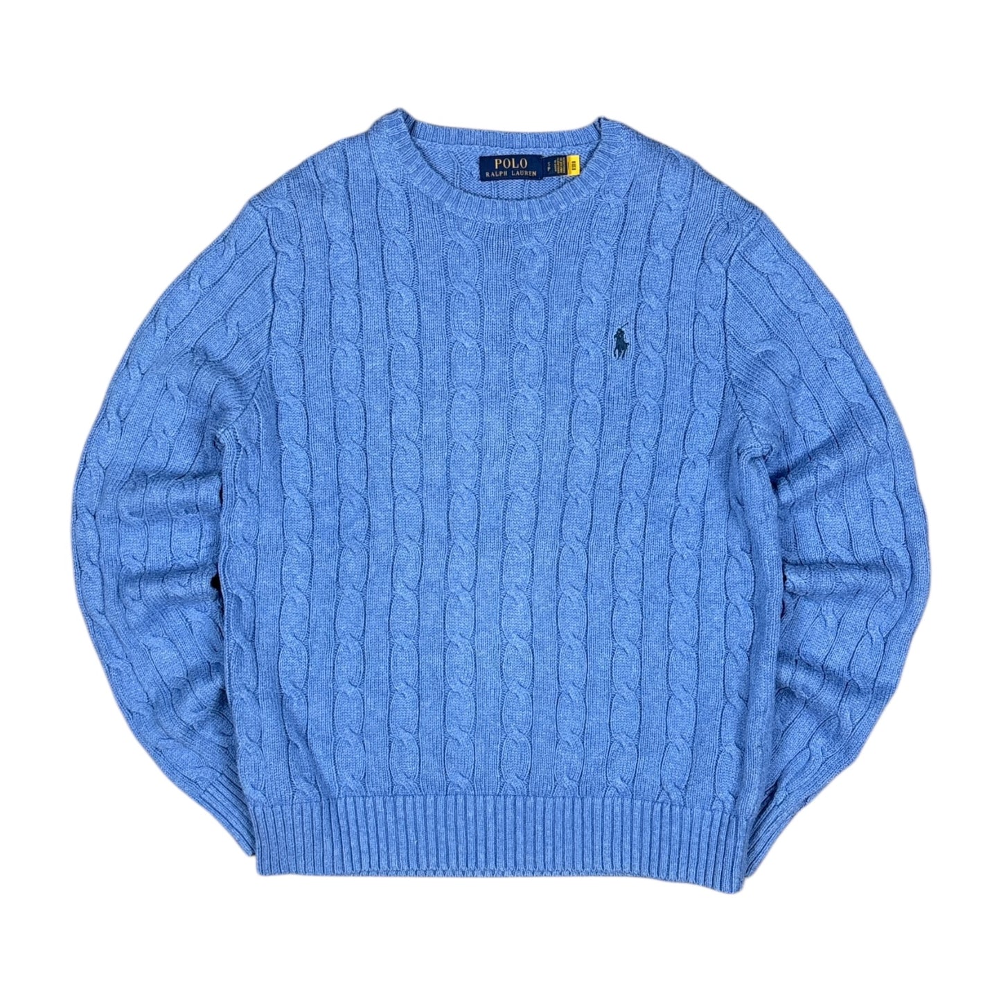 Vintage Ralph Lauren Cable Knit Sweater (S)