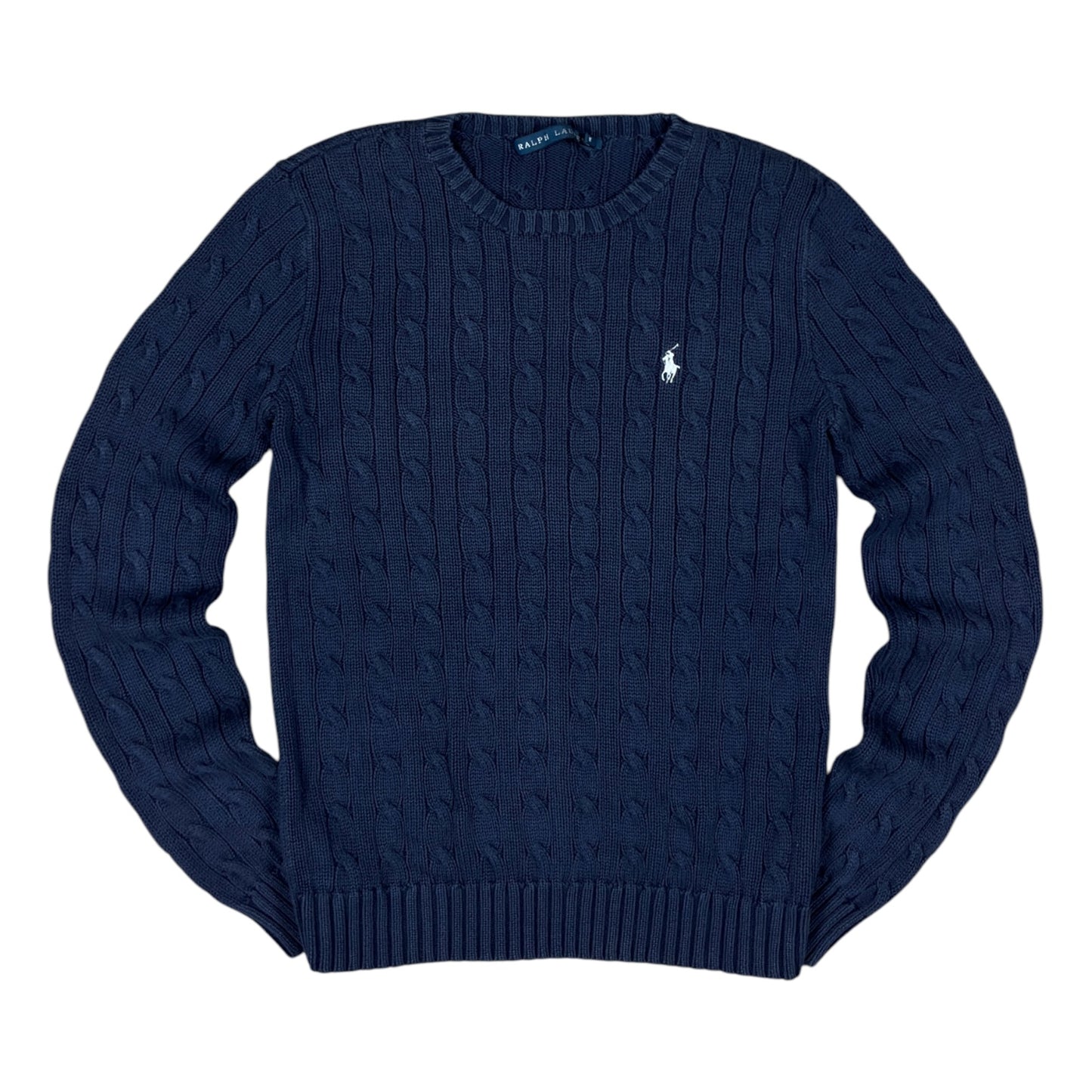 Vintage Ralph Lauren Cable Knit Sweater (wmns M)