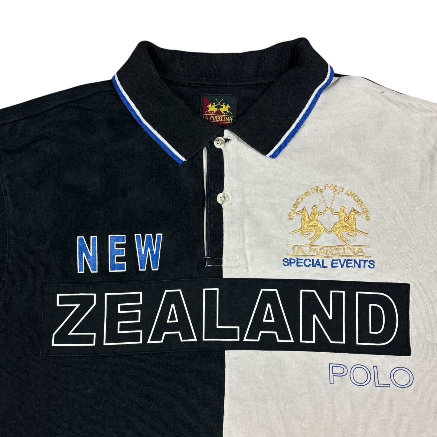 Vintage La Martina New Zealand Polohemd (L-XL)