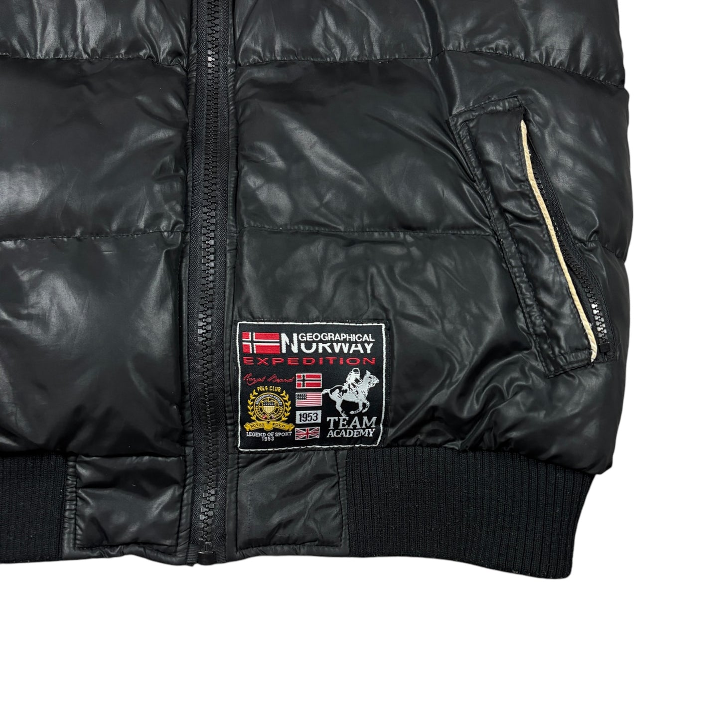 Vintage Geographical Norway Weste (L)