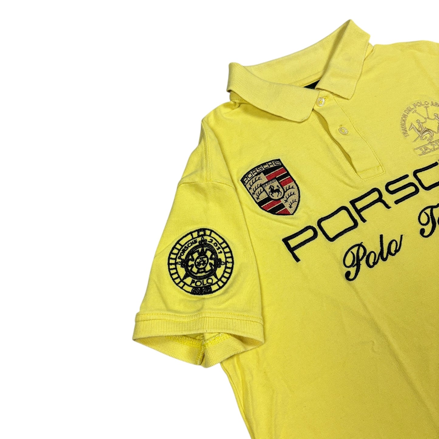 Vintage La Martina Poloshirt Porsche (M)