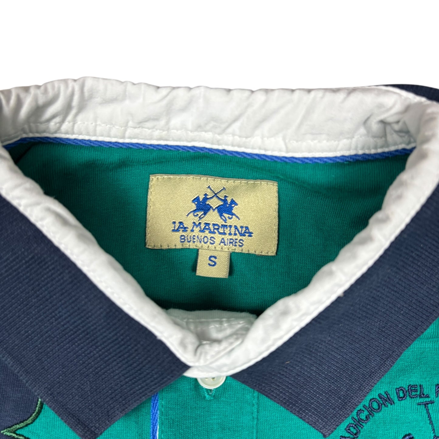 Vintage La Martina Poloshirt Mykonos (S)