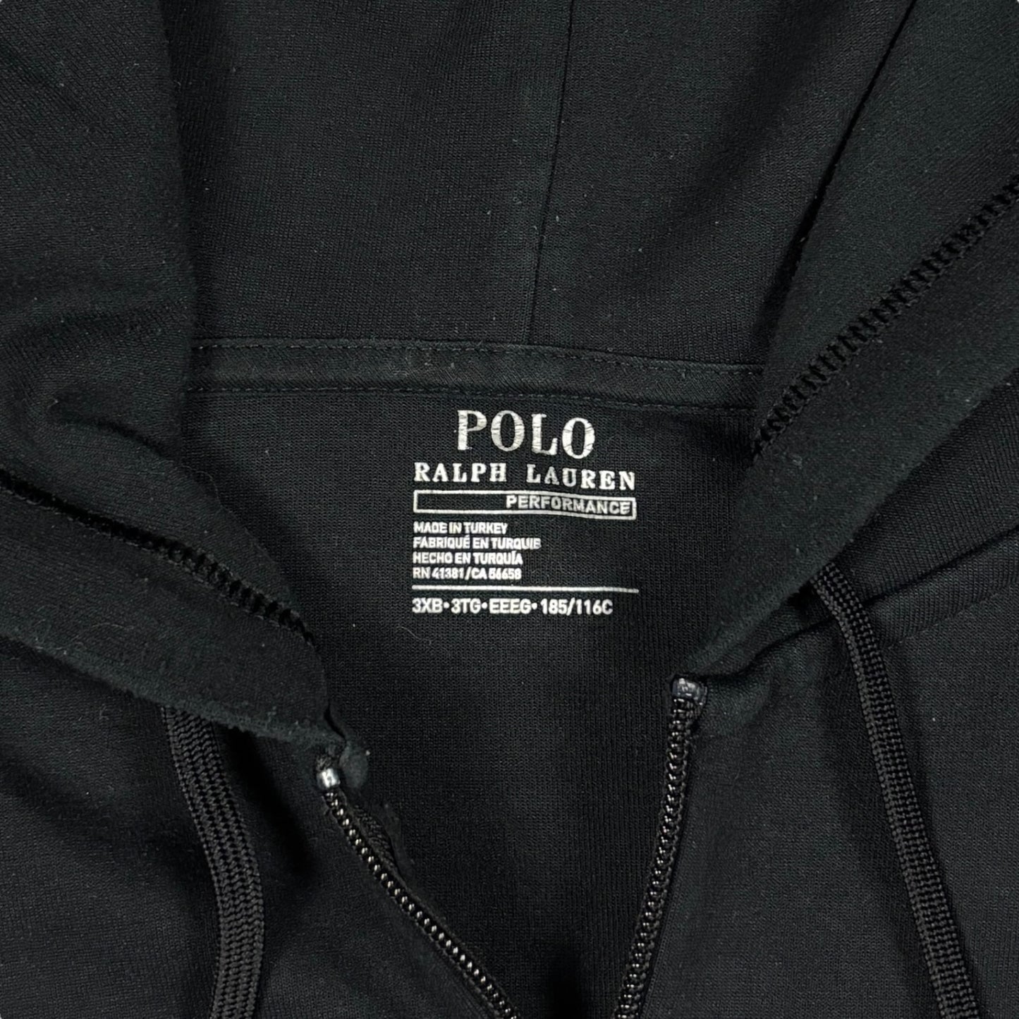 Vintage Polo Ralph Lauren Zip Hoodie (XXL)