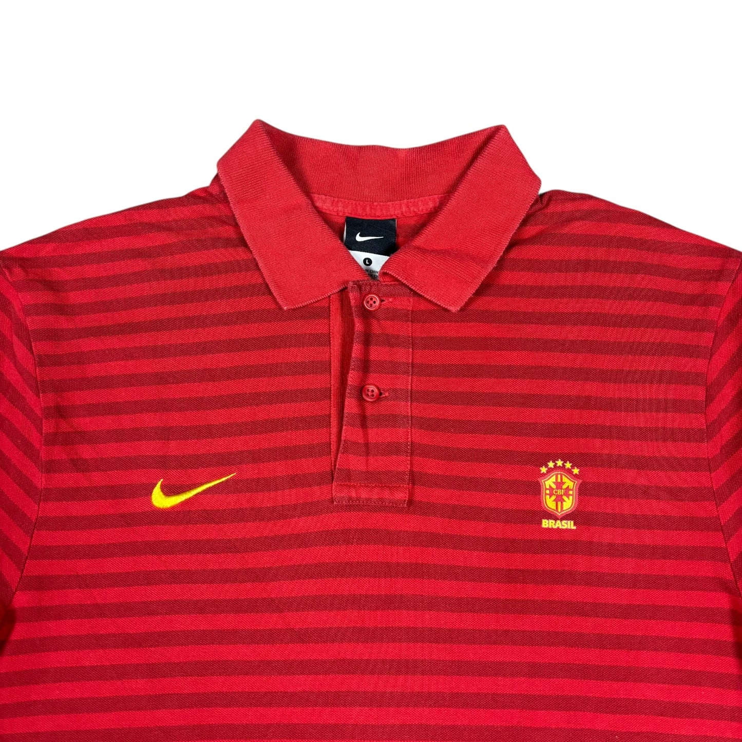 Vintage Nike x Brasil Poloshirt (M-L)
