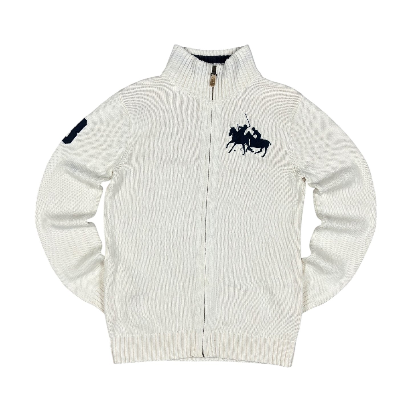 Vintage Polo Ralph Lauren Knit Sweatjacket (S)