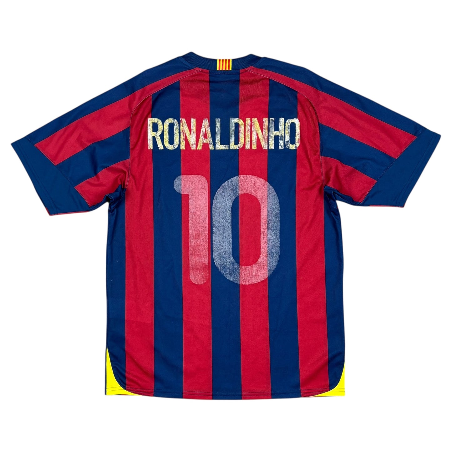 Vintage Nike FC Barcelona Jersey - Ronaldinho (S-M)