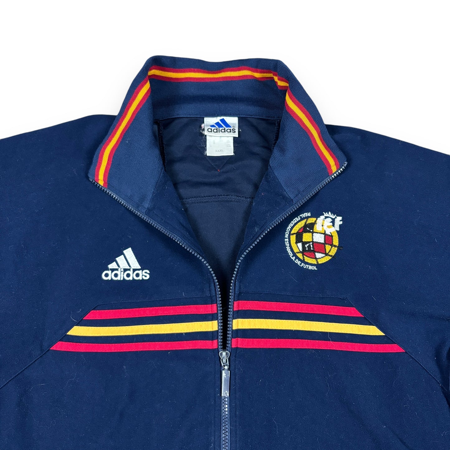Vintage Adidas x Spain fleece track jacket (XL)