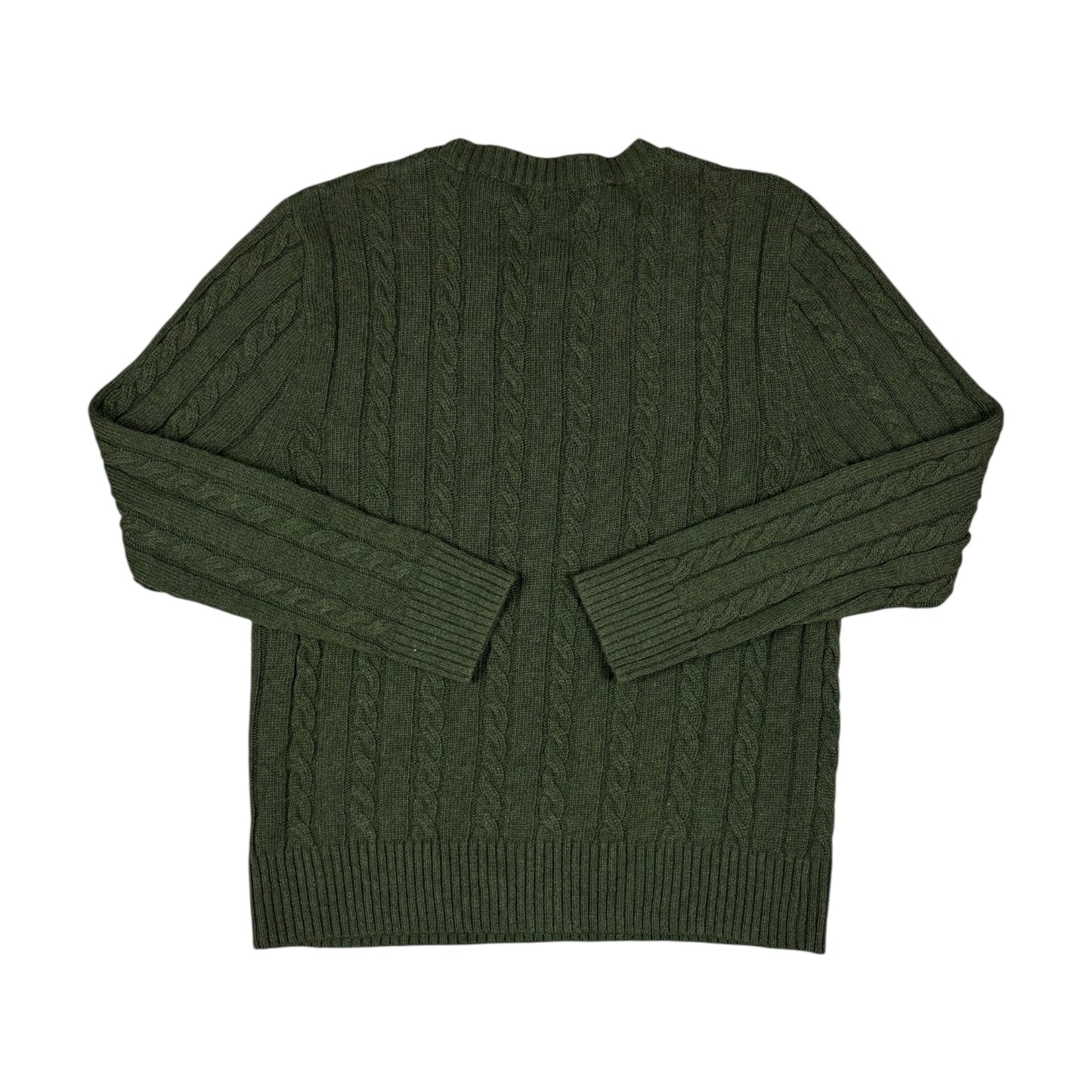 Vintage Polo Ralph Lauren Cable Knit Sweater (L)