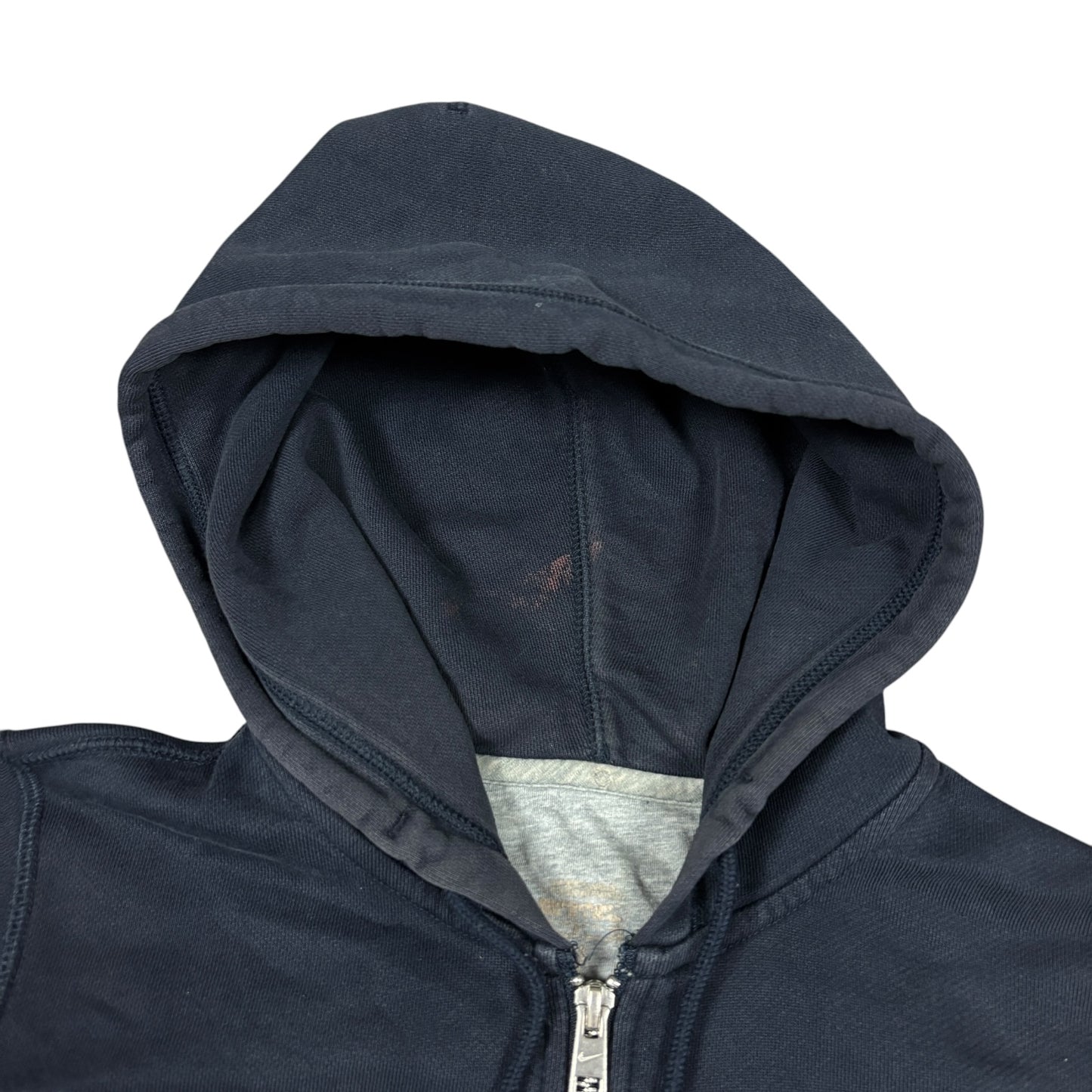 Vintage Nike Spellout Zip Hoodie (XS)