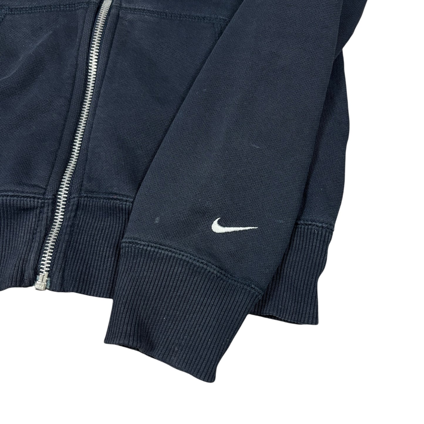 Vintage Nike Spellout Zip Hoodie (XS)