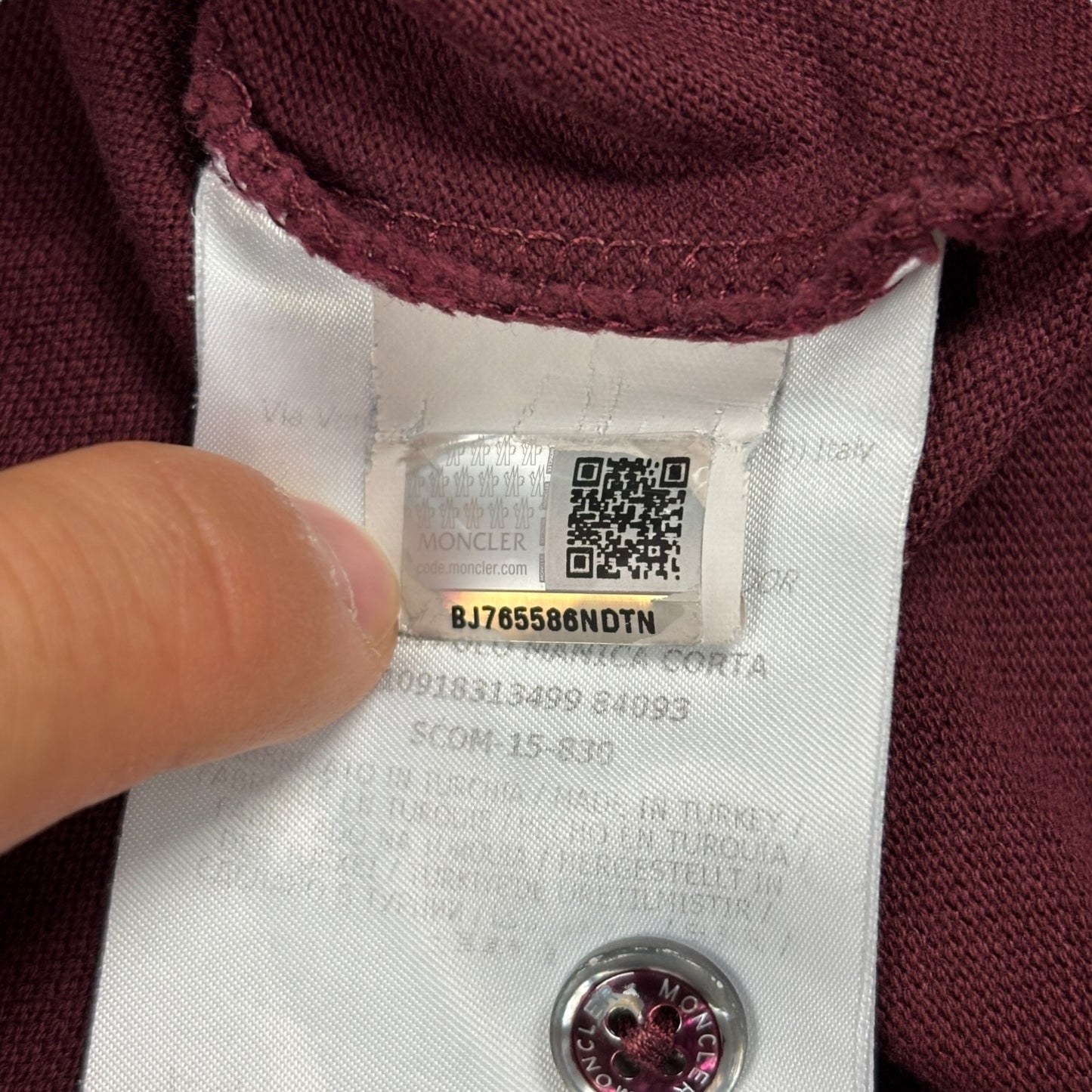 Moncler Poloshirt (M)