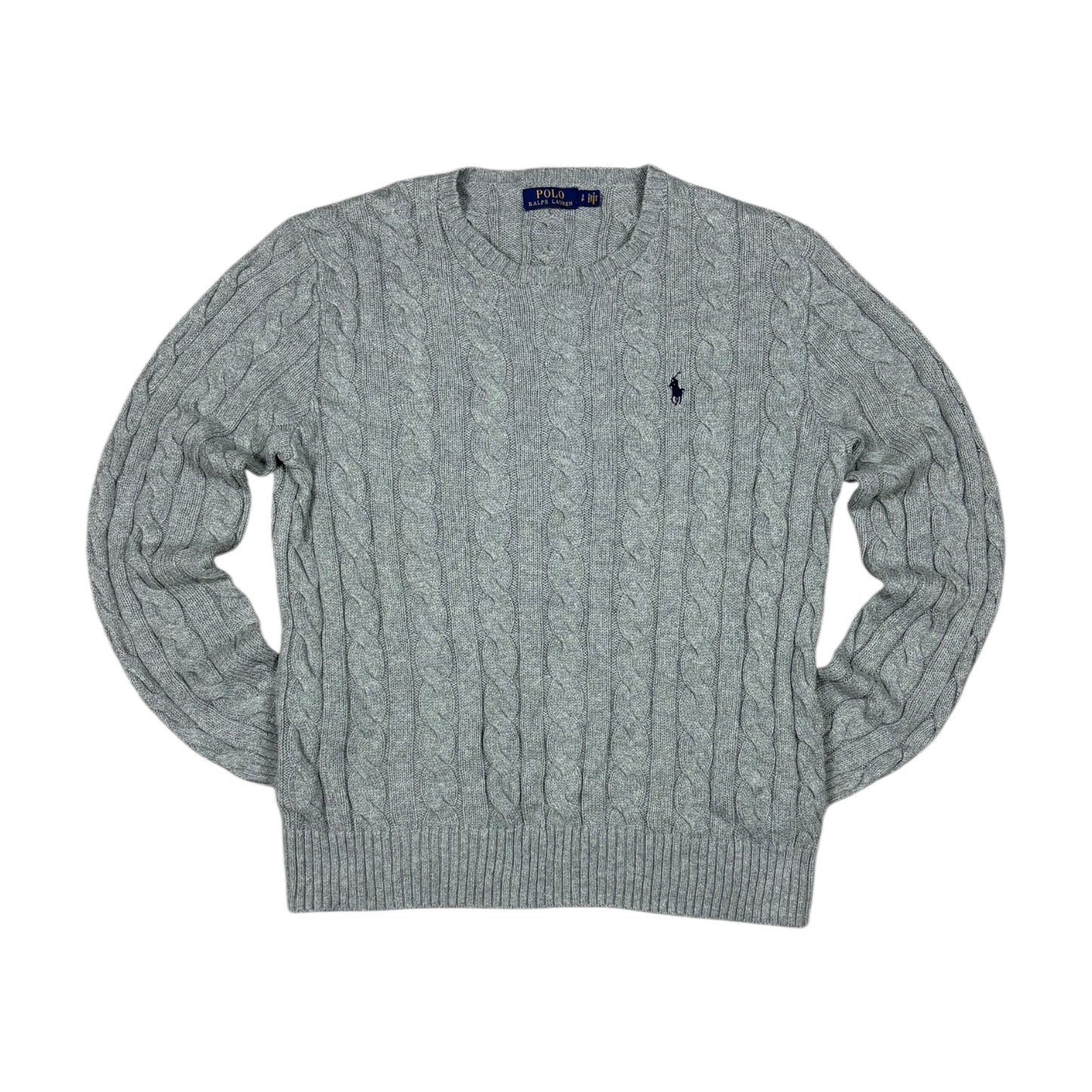 Vintage Polo Ralph Lauren Cable Knit Sweater (L)