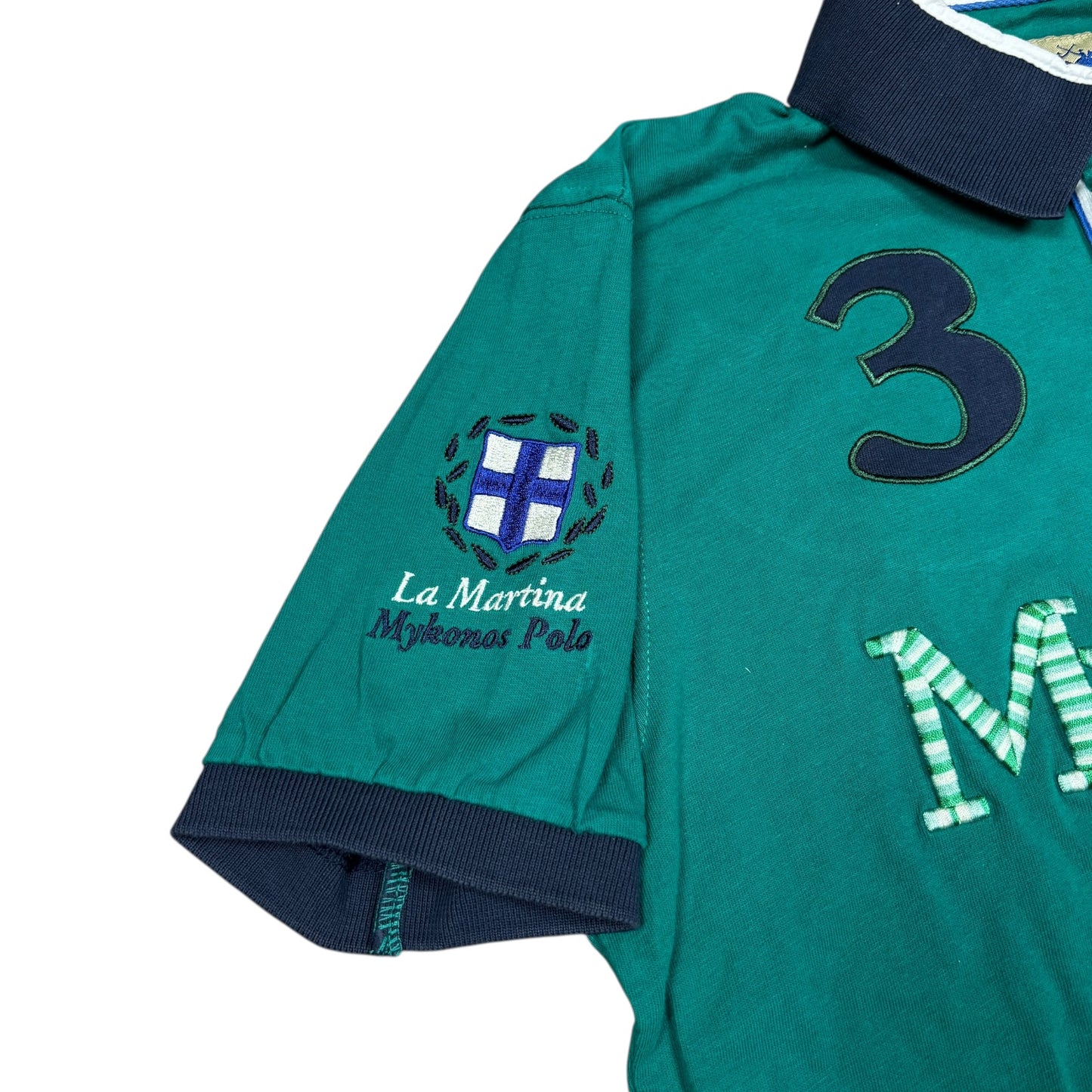 Vintage La Martina Poloshirt Mykonos (S)