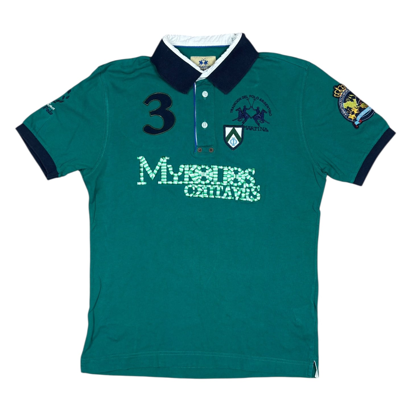 Vintage La Martina Poloshirt Mykonos (S)
