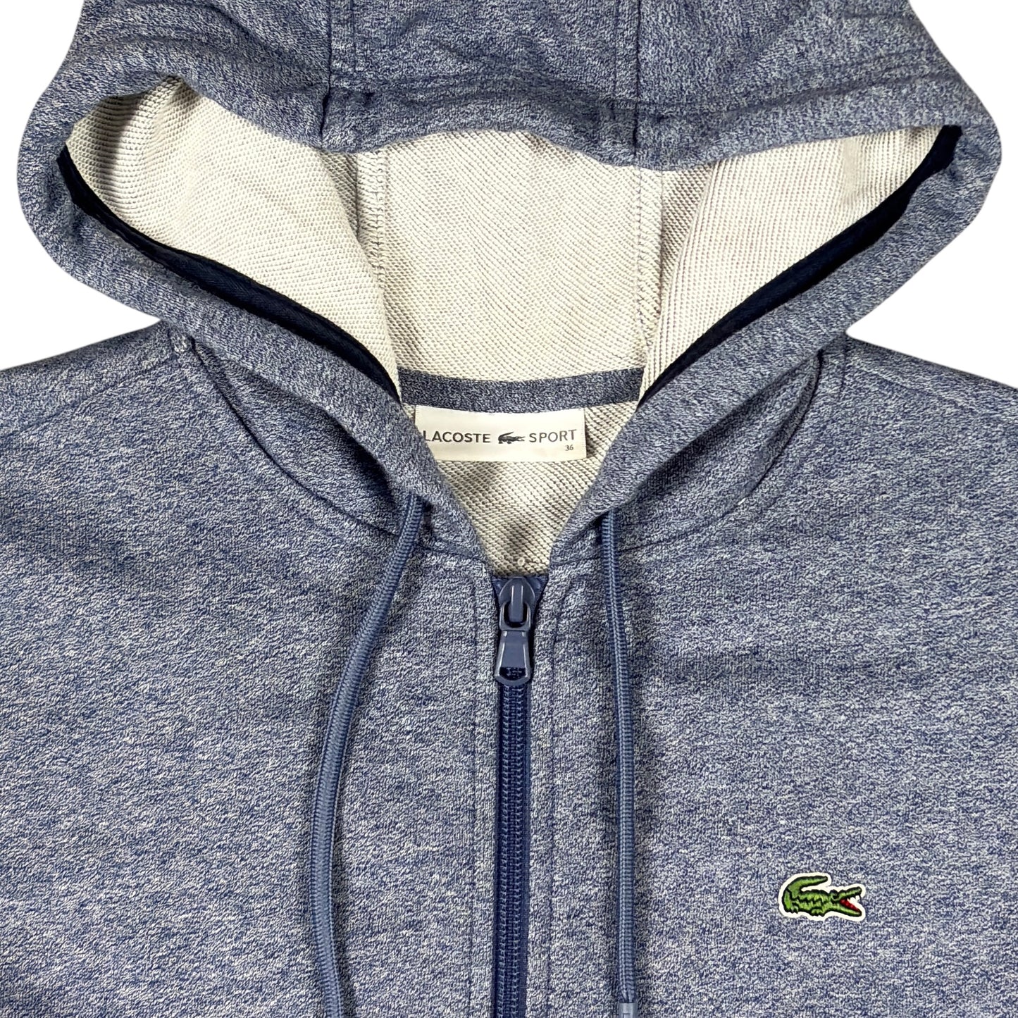 Vintage Lacoste Zip Hoodie (XS-S)