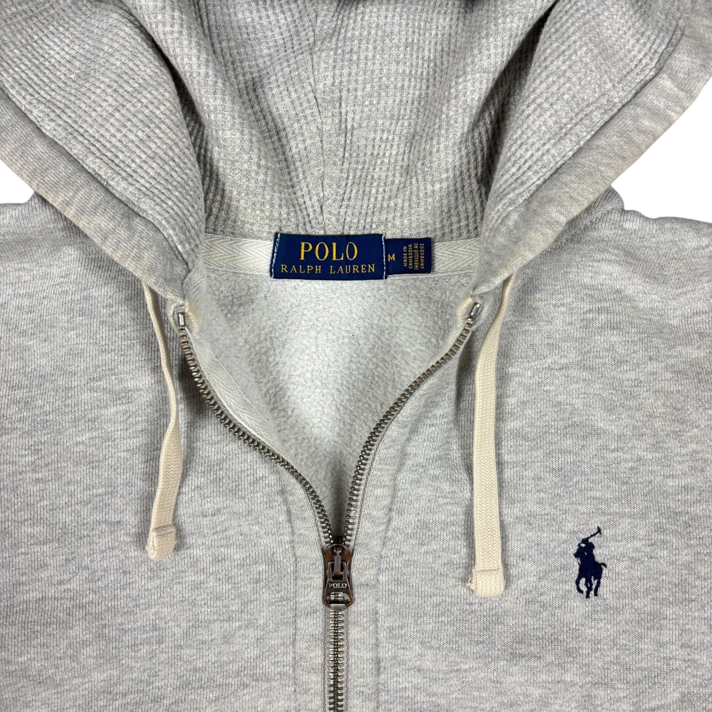 Vintage Polo Ralph Lauren Zip Hoodie (M)