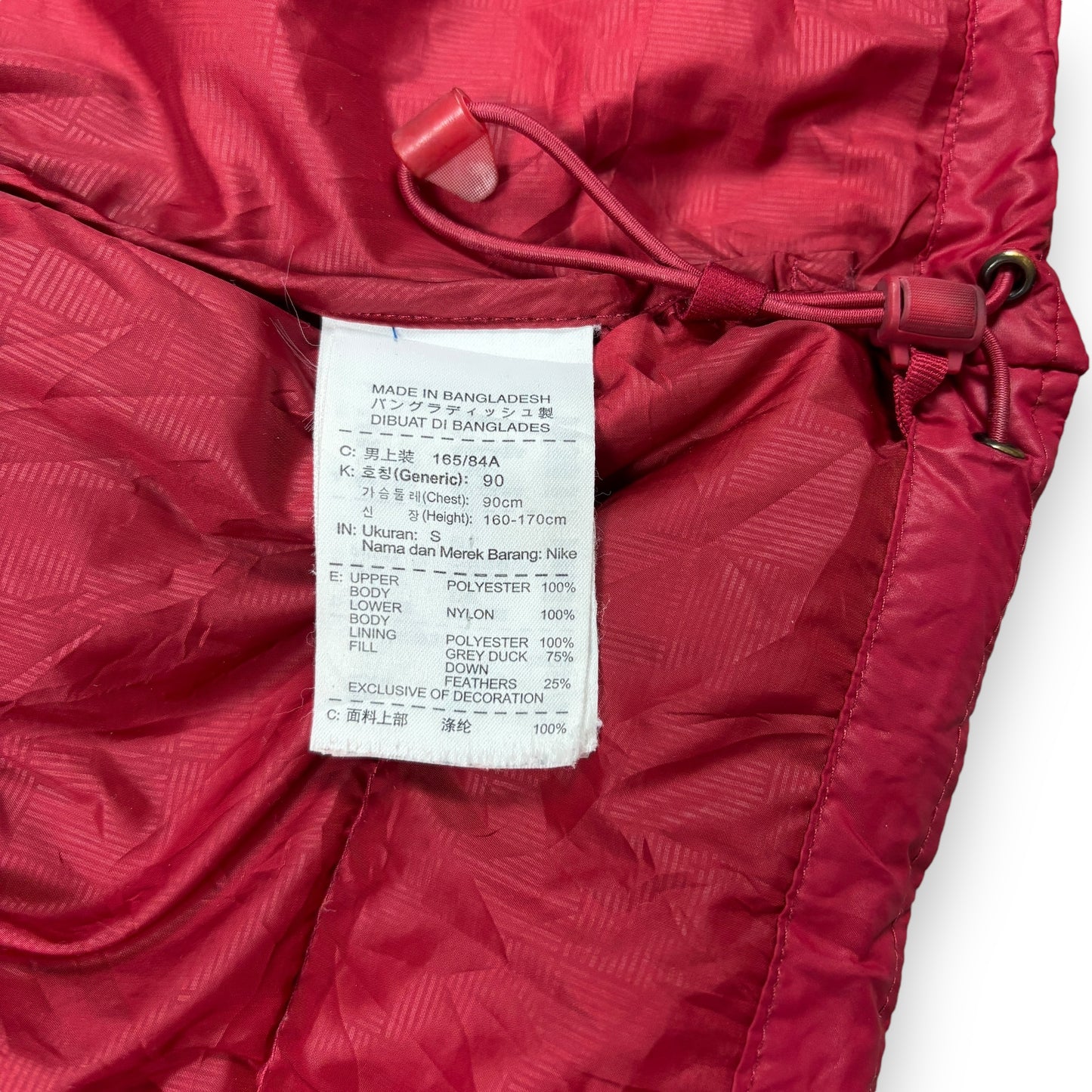 Vintage Nike x Barcelona Daunen Winterjacke (S)