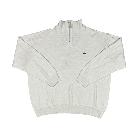 Vintage Lacoste Half Zip Knit Sweater (M)