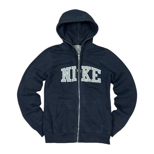 Vintage Nike Spellout Zip Hoodie (XS)