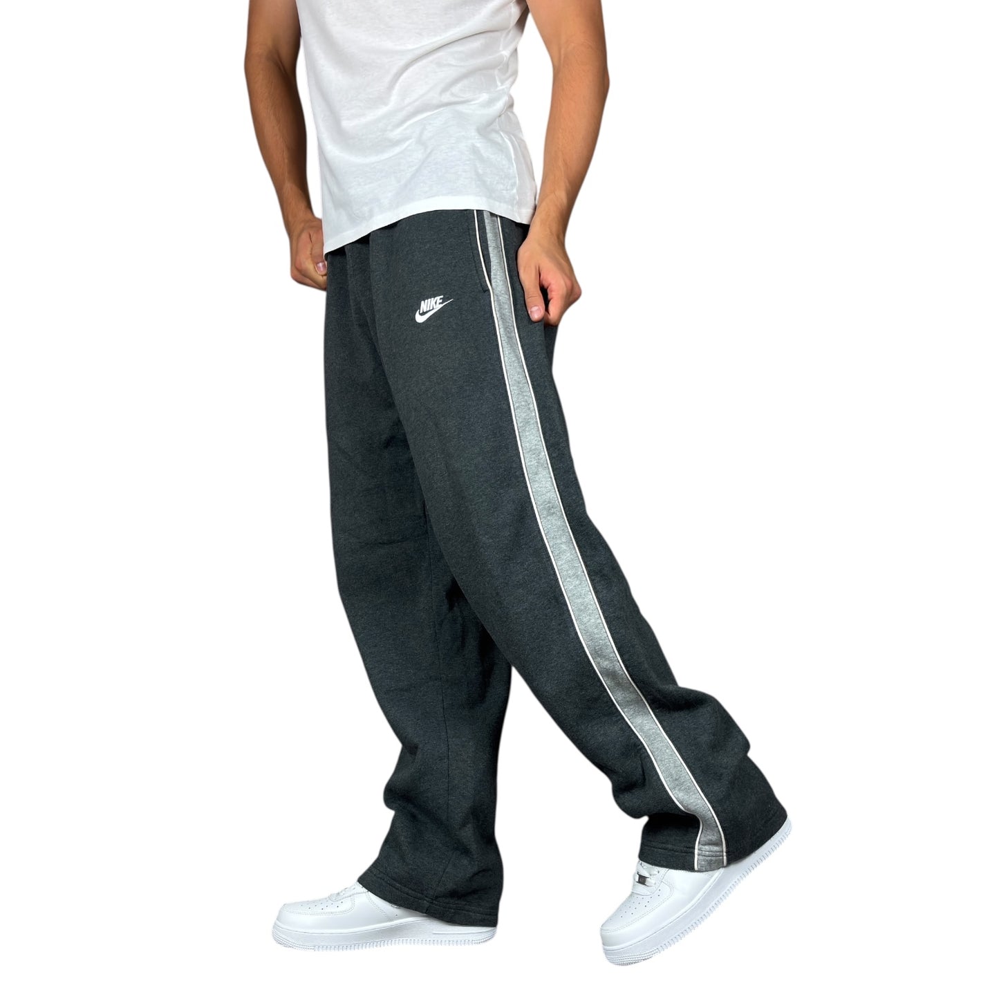 Vintage Nike Sweatpants open leg (L)