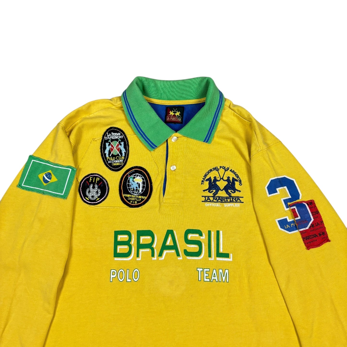 Vintage La Martina Brasil Polohemd (L)