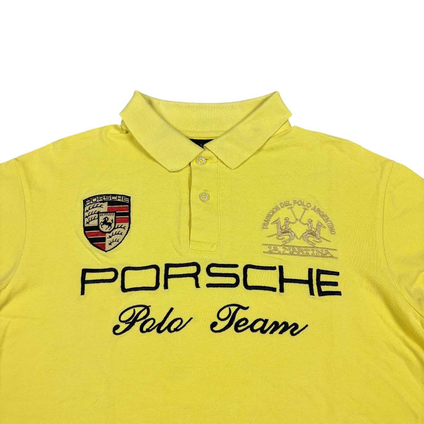 Vintage La Martina Poloshirt Porsche (M)