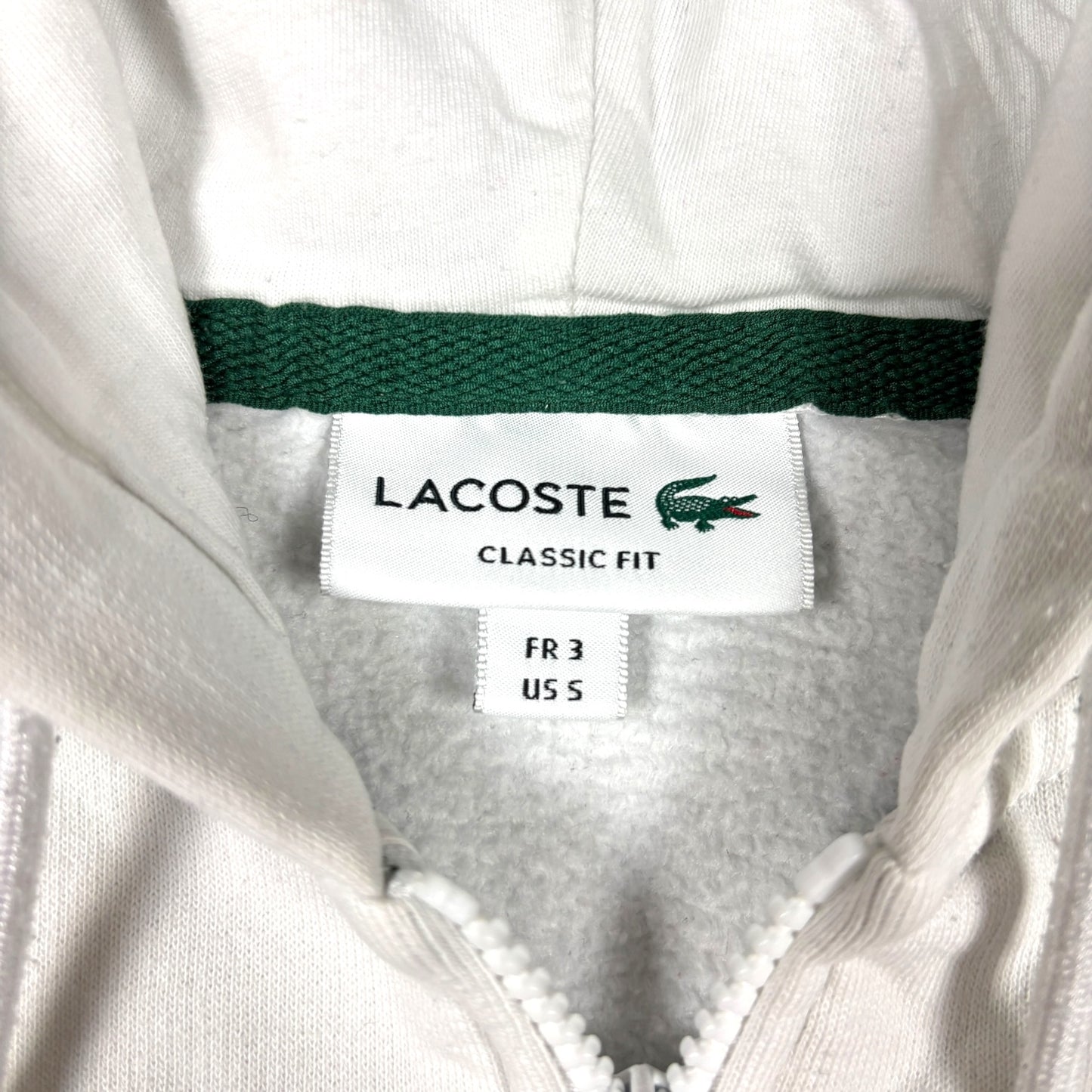 Vintage Lacoste Zip Hoodie (S)
