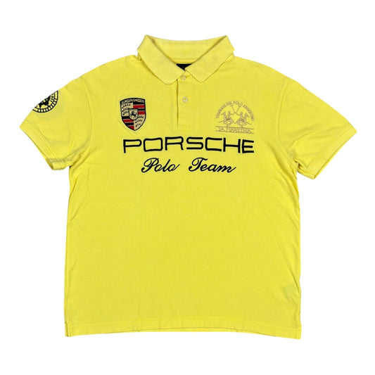 Vintage La Martina Poloshirt Porsche (M)