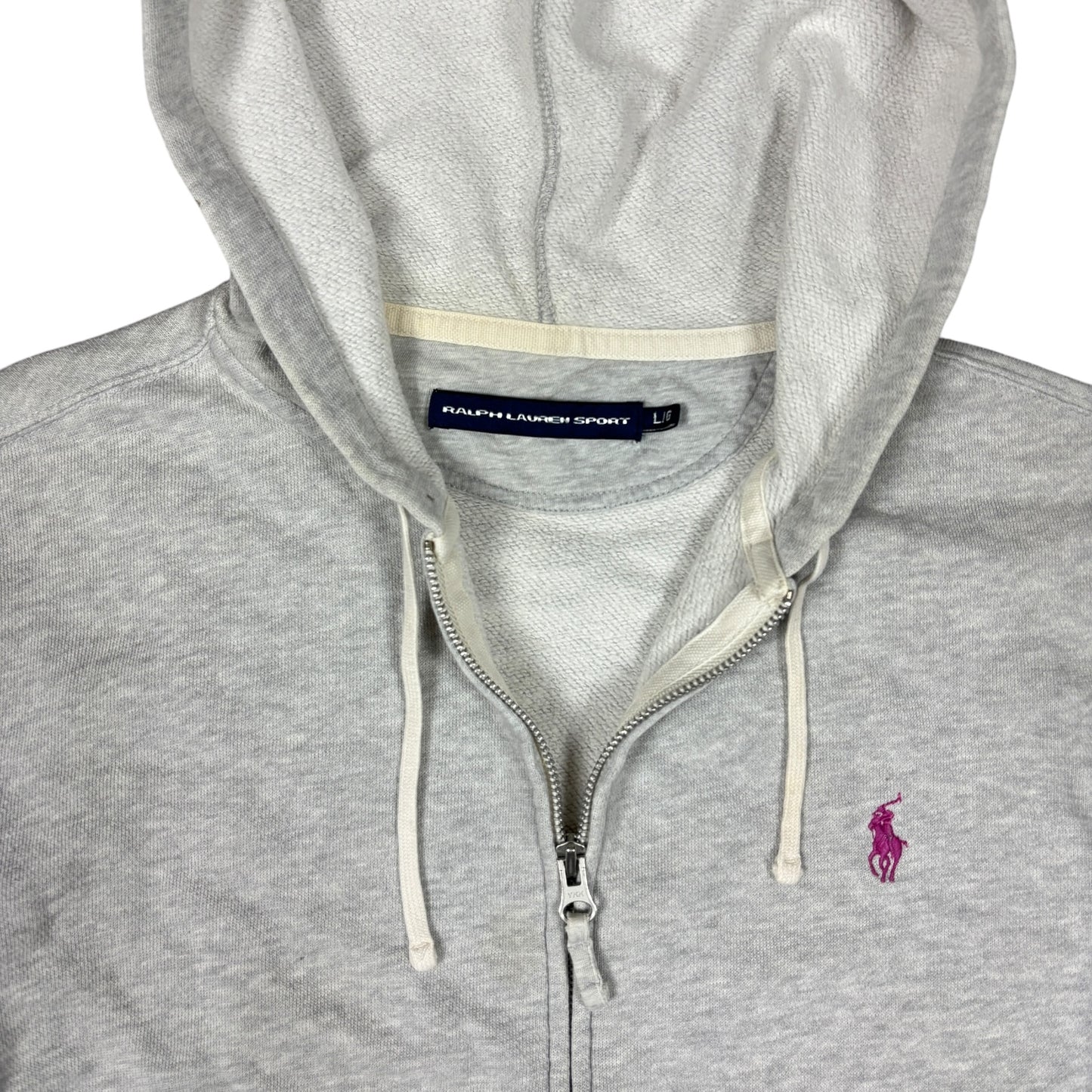 Vintage Ralph Lauren Zip Hoodie (wmns L)