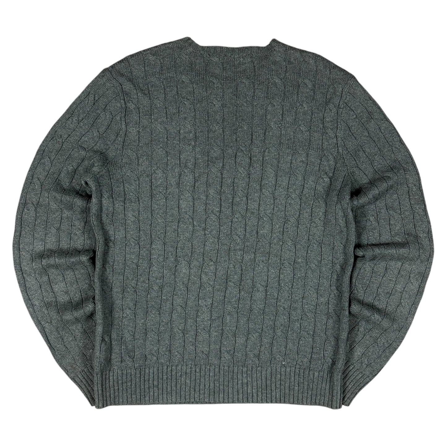 Vintage Ralph Lauren Cable Knit Sweater (L)