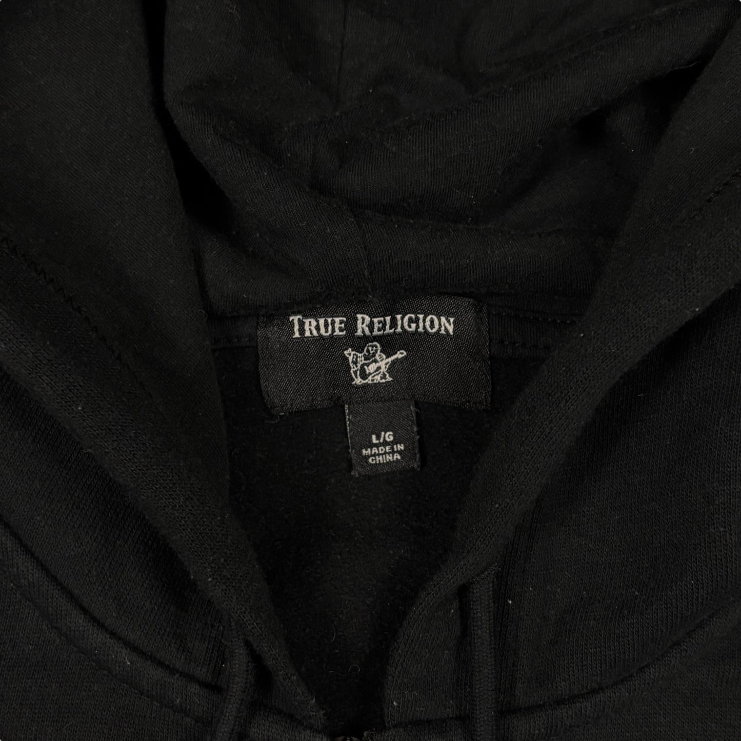 Vintage True Religion Zip Hoodie (L)