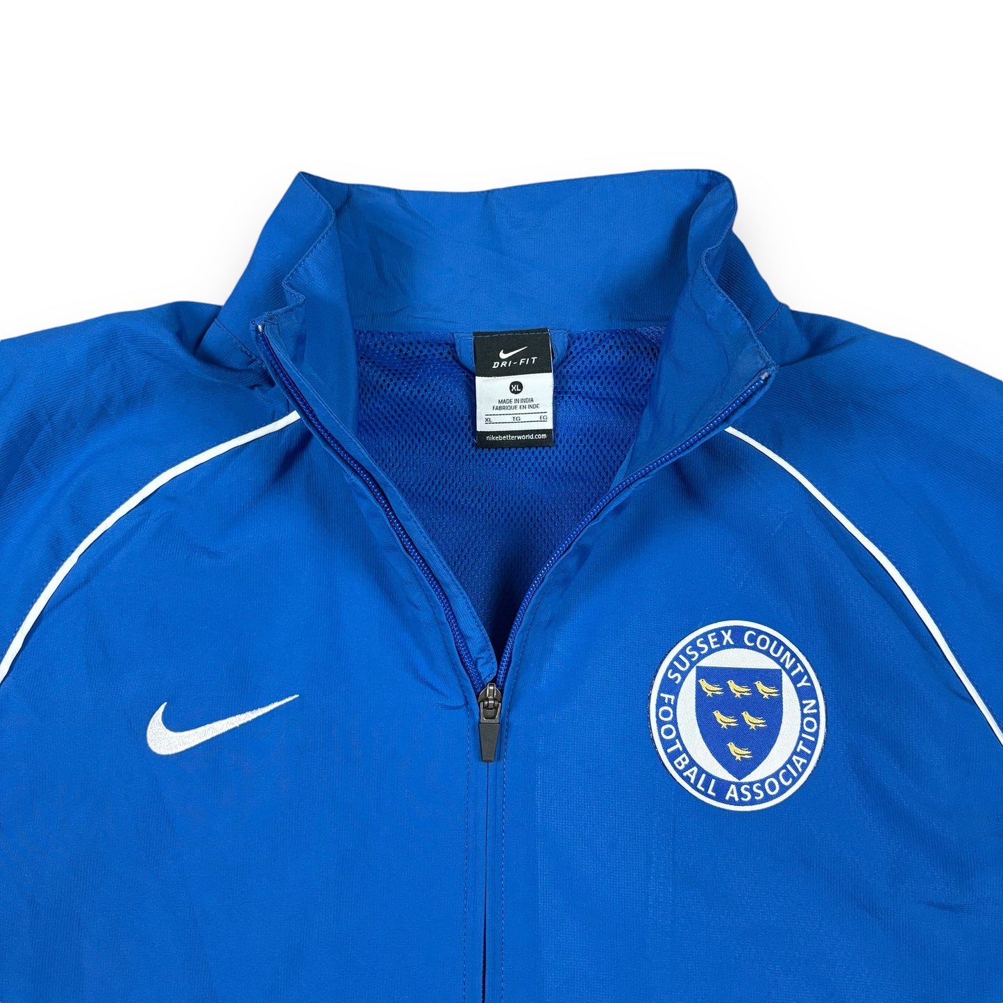 Vintage Nike x Sussex County FA Trackjacket (XL)