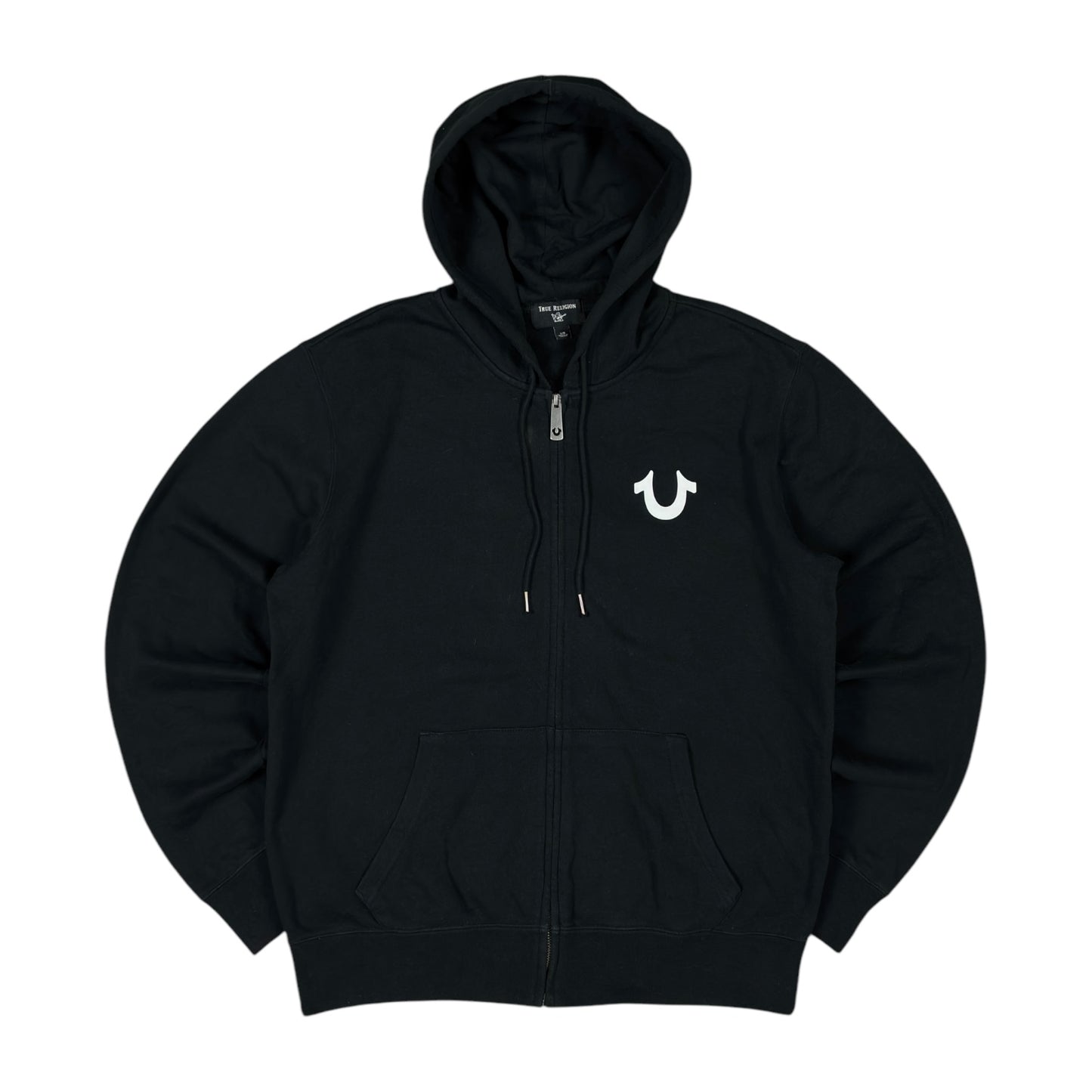 Vintage True Religion Zip Hoodie (L)