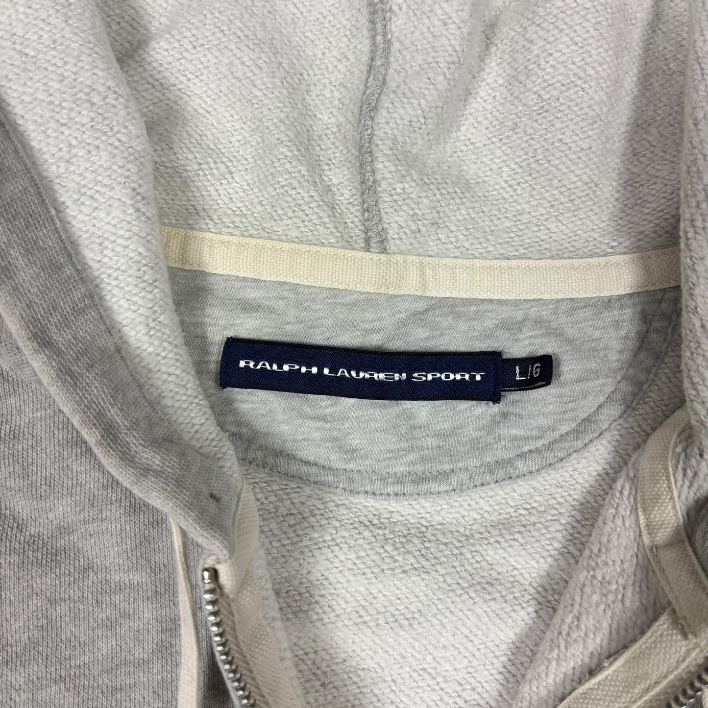 Vintage Ralph Lauren Zip Hoodie (wmns L)