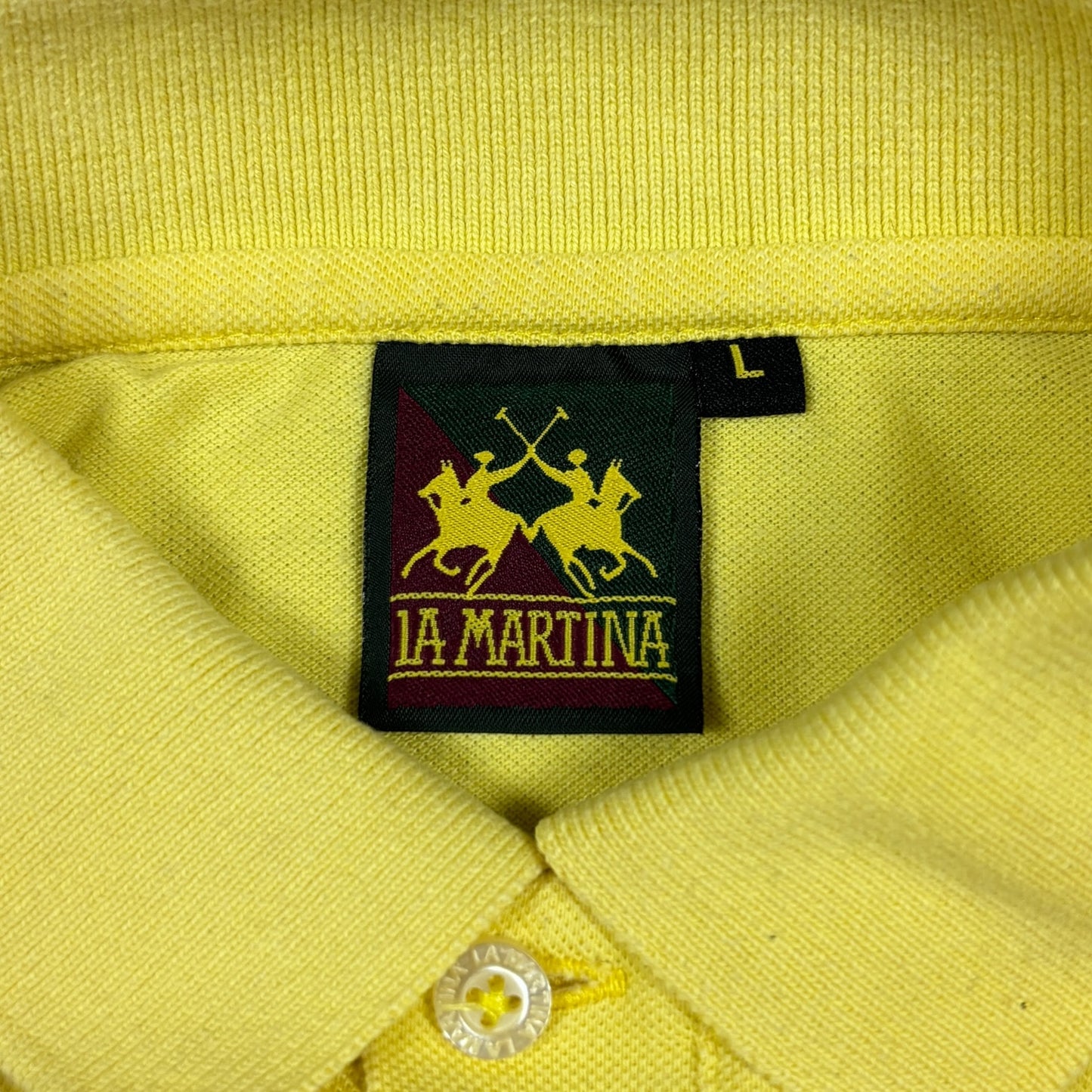 Vintage La Martina Poloshirt Porsche (M)