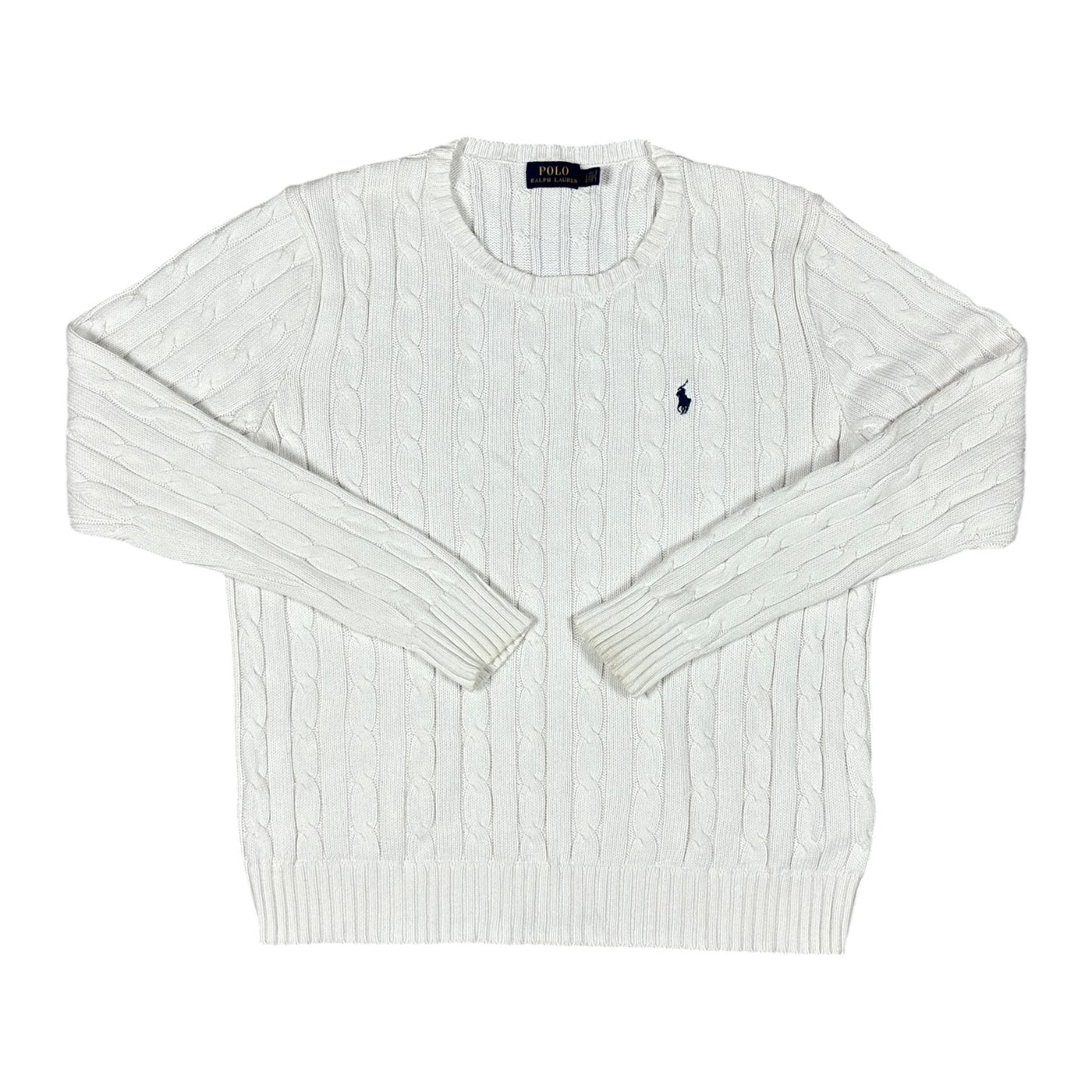 Vintage Ralph Lauren Cable Knit Sweater (wmns L)