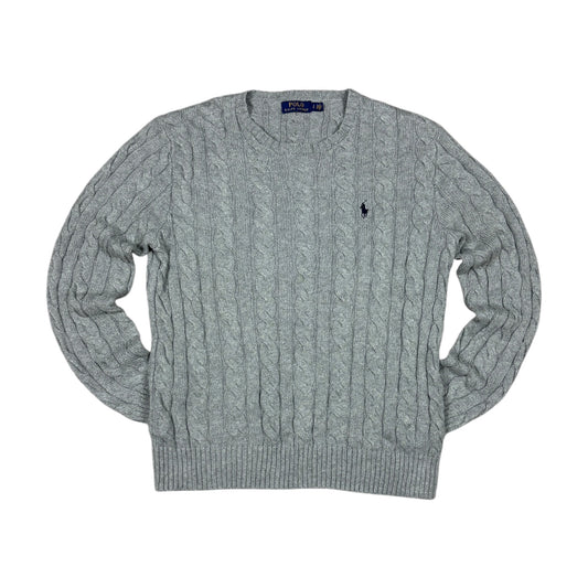 Vintage Polo Ralph Lauren Cable Knit Sweater (L)