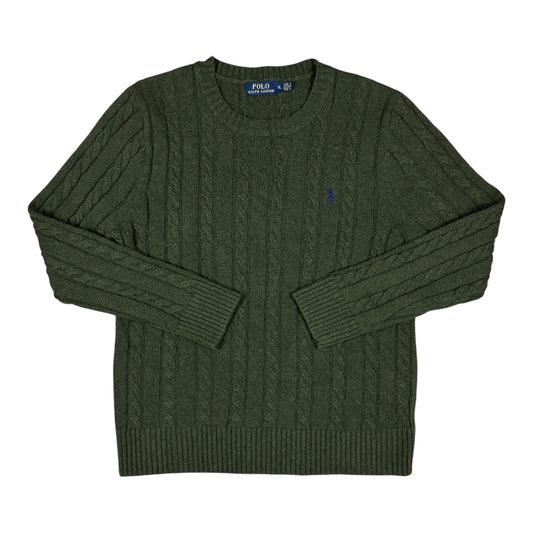 Vintage Polo Ralph Lauren Cable Knit Sweater (L)