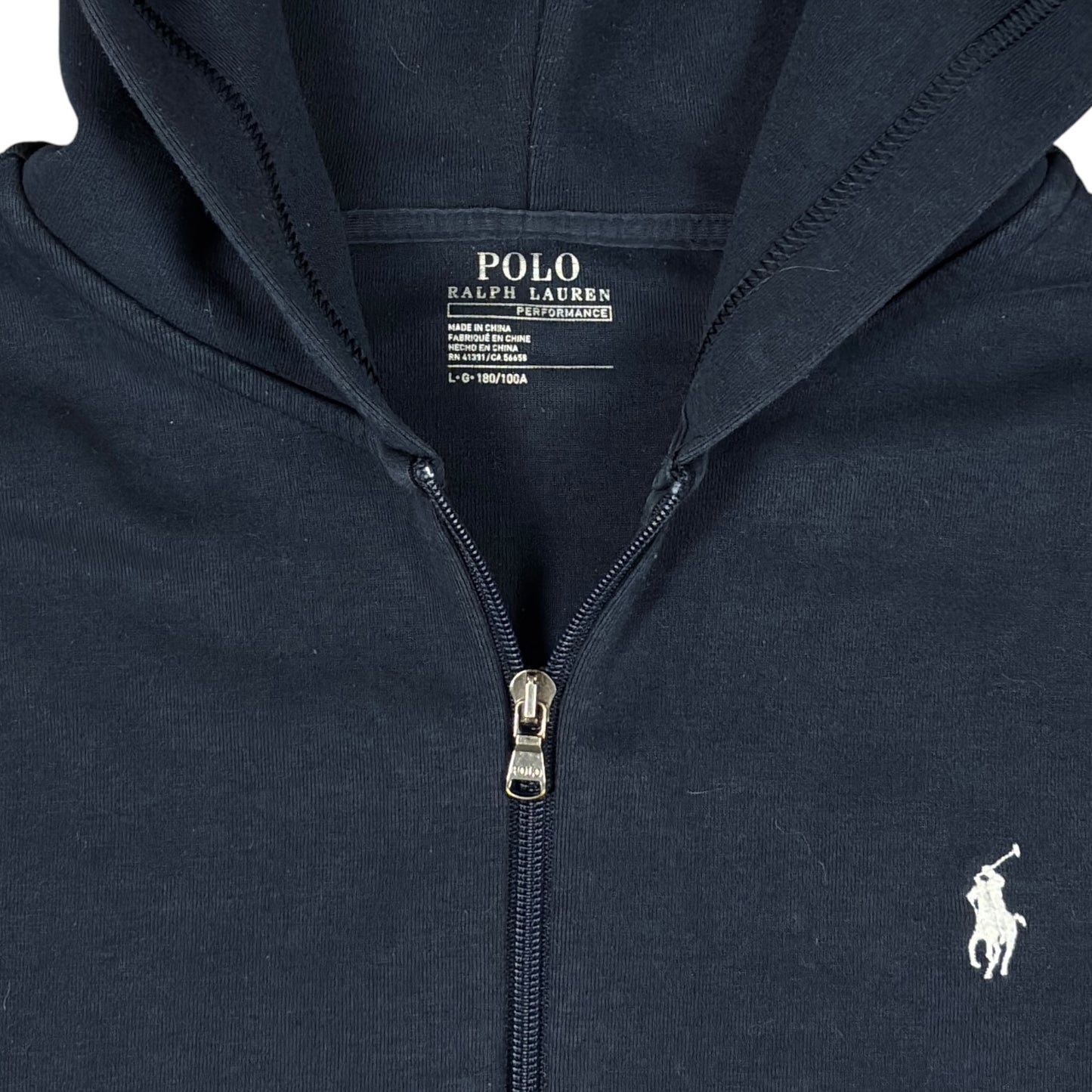 Vintage Ralph Lauren Zip Hoodie (L)